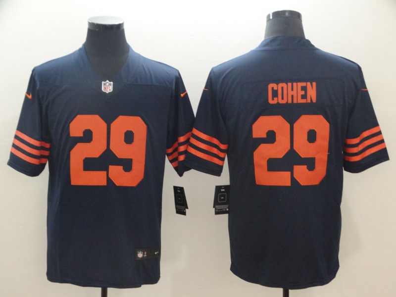 Men Chicago Bears #29 Cohen Blue Orange Nike Vapor Untouchable Limited Player NFL Jerseys->women nfl jersey->Women Jersey